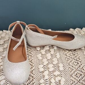 Sparkly Dress Flats Big Girl Size 5